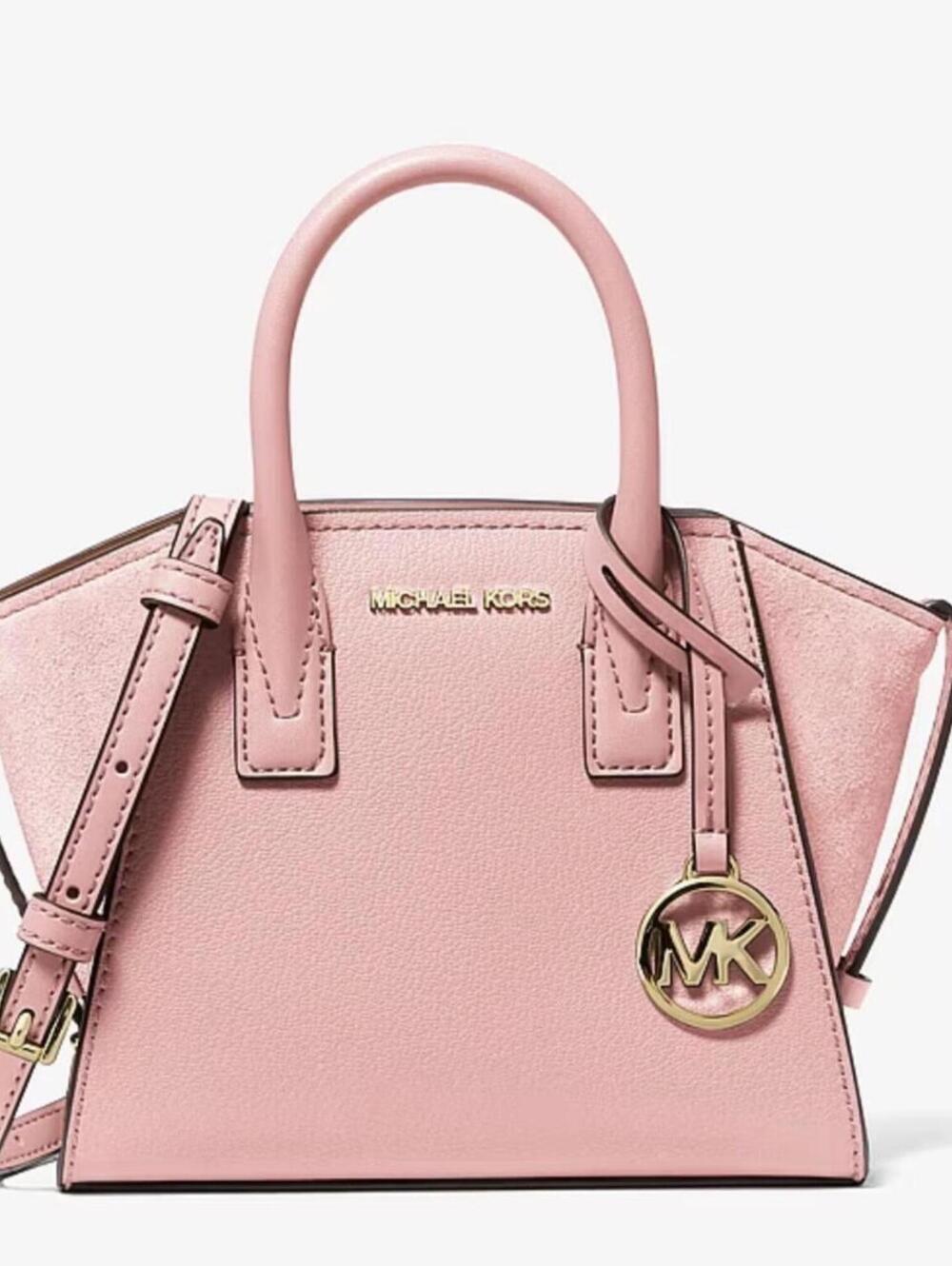 Michael Kors Avril XS Satchel Crossbody Handbag in Light Pink NWT [COPY]